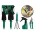 Kit De Jardinagem Horta 5 Peças   Maleta Plástica Hutz