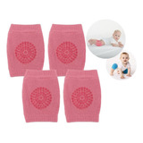 Kit De Joelheiras Com 2 Pares Antiderrapante Bebê Engatinhar