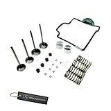 Kit De Junta De Válvula De Escape De Admissão De Cilindro Serve Para Honda CRF250R 2007 