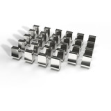 Kit De Knob 28 Pçs Equalizador Cygnus Cp 800 Prata