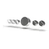 Kit De Knob Gradiente P-2 Pre Ampli Esotech