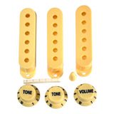 Kit De Knobs E Capas Para Captador Pdz Guitarra Stratocaster