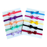 Kit De Lacinhos Rn Maternidade Para Bebês Tiaras Menina