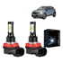 Kit De Lâmpada De Neblina De 6000k 8000lm Para Ford