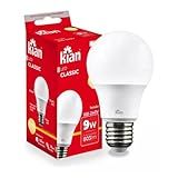 Kit De Lâmpadas LED 9W Branca Quente Bivolt 10 Unidades