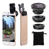 Kit De Lentes Para Celular Marco Wide Fotografo Galaxy