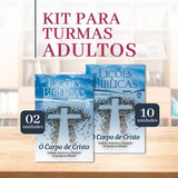 Kit De Lições Bíblicas Adulto Ebd 10 Aluno 2 Professor Trimestre Atual Cpad