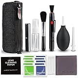 Kit De Limpeza De Lentes De Câmera Profissional Kit De Limpeza Com Soprador De Ar Caneta De Limpeza Pano De Limpeza Para A Maioria Das Câmeras Celular Laptop