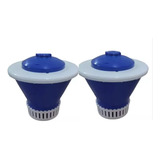 Kit De Limpeza Piscina 02 Clorador Flutuante