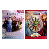 Kit De Livros: Disney Diversão Colorida - Frozen - Frozen 2 Poderes Da Natureza -- Crianças 3+ Anos