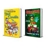 Kit De Livros: Manual Da Vovó Donalda & Manual Do Automóvel Autorama Walt Disney Edição De Colecionador (descubra A Master Chef Da Família Pato E Os Carros, Pilotos E Pistas Dos Anos 70) Capa Dura