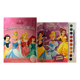 Kit De Livros Infantis: Coleção Disney Aquarela Princesas + Estudio De Modas Princesas- Crianças 4+ Anos