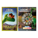 Kit De Livros Infantis: O Bom Dinossauro- Historias E Atividades + Disney Diversão Colorida-- Crianças 3+ Anos.