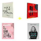 Kit De Livros Talitha Pereira, Deixe-me Apresentar Você, Você Vai Dar Conta E Os Segredos Das Mulheres De Influência 21 Princípios