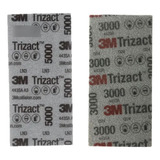 Kit De Lixa Trizact 5 Pçs 5000 5 Pçs 3000 70x140mm 3m