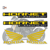 Kit De Logos E Emblemas Para Moto Cb 600f Hornet 2010 Preto