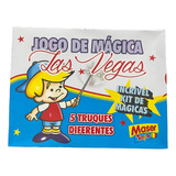 Kit De Mágicas Com 5 Truques Diferentes Jogo Para Crianças