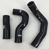 Kit De Mangueira De Reforço De Silicone Compatível Com Mitsubishi L200 Triton 2 5TD 4WD Intercooler Turbo Preto 