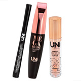 Kit De Maquiagem Mascara