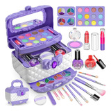 Kit De Maquiagem Para Crianças Conjunto De Vestidos Fingido