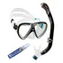 Kit De Mergulho Cressi Ikarus Semi Dry   Anti Fog Sea Gold Cor Transparente cinza