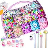 Kit De Miçangas Para Montas Pulseira 1800 Peças Presente