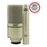 Kit De Microfone Condensador Mxl 990 991 Profissional Studio
