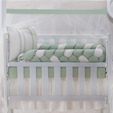 Kit De Mini Berço Fiorence Verde Trançado
