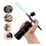 Kit De Mini Compressor De Ar Aerógrafo Para Pintura 3d