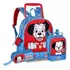Kit De Mochila Escolar Clio Dl245687071 Com Design Estampado - Azul