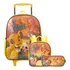 Kit De Mochila Escolar Xeryus Com Design Rei Leão - Laranja
