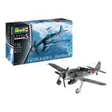 Kit De Modelo 1 32 Para Avião Focke Wulf Fw190 A 8 Sturmbock 1 32 Revell