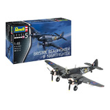 Kit De Modelo 1 48 Do Avião Bristol Beaufighter Nightfighter Revell