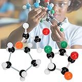 Kit De Modelo Molecular Modelo De Química 267 Peças Kit De Estrutura Inorgânica Orgânica Molecular Conjunto De Modelos De Ligação Atômica Para Alunos Professor Cientista Aula De Química