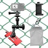 Kit De Montagem De Cerca Ajustável Para Câmera De Celular- Kit De Montagem De Braço Mágico Compatível Com GoPro- Smartphones E Mevo Start- Gravação De Beisebol- Softbol E Jogos De Tênis