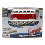 Kit De Montar Carro Volkswagen Kombi 1 25 Maisto 39956 Maist