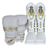 Kit De Muay Thai Luva Caneleira