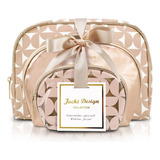 Kit De Necessaire Com 3 Pçs Glitz Jacki Design