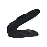 Kit De Organizador Rack Para Sapatos Preto 10 Peças VB HOME