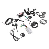 Kit De Painel Controlador De Conversão De Bicicleta Elétrica