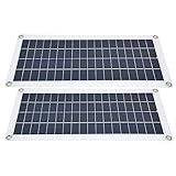Kit De Painel Solar  Kit De Painéis Solares 2x10W Com Controlador 30A Módulo Fotovoltaico Placa De Carregamento Solar USB 5V Módulo De Carregamento Solar Solar  Painéis Solares