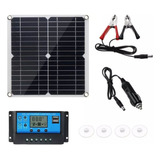 Kit De Painel Solar Monocristalino 100a