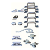Kit De Peças Simples Para Barco 6 Alças