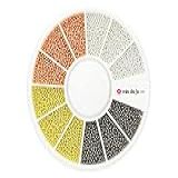Kit De Pedraria Para Unhas Caviar De Metal 1mm