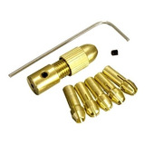 Kit De Pincas Micro Retifica Dremell Mandril Para Motor 7 Pc