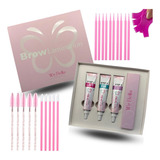 Kit De Pincéis Aplicadores Brow Lamination We Bella