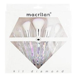 Kit De Pincéis Profissionais Diamond Macrilan