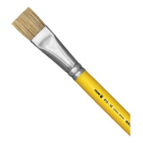 Kit De Pincel Chato Artesanato Tigre 815 N 18 Com 3 Unidades