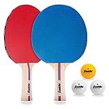 Kit De Pingue-pongue Franklin Sports- Com 2 Raquetes E 3 Bolas