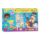 Kit De Pintura Completo Com Cavalete Mundo Bita Nig 0694
